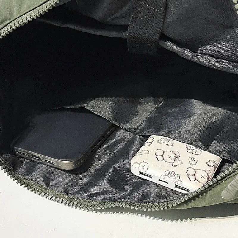 Casual Multi-Pocket Messenger Bags Women Nylon Shoulder Bag Ladies Large Handbags Female Travel