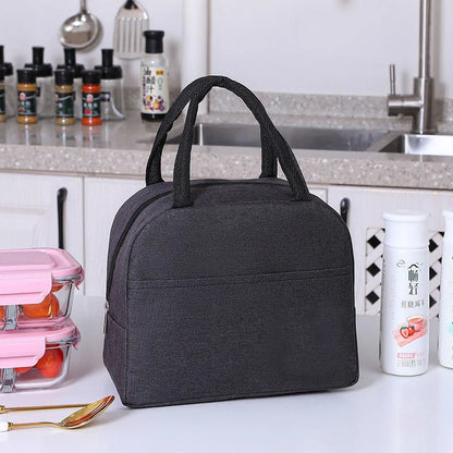 Insulated Lunch Bag Insulation Bento Pack Aluminum Foil Rice Meal Ice Student Handbag
