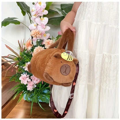 Plush Panda Crossbody Bag – Cute Novelty Handbag