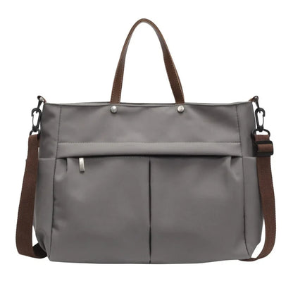 Nylon Tote Bag – Women's Large Shoulder Bag for Work & Daily Use
