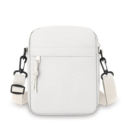 Simple Male Bag Solid Color Shoulder Square Casual Diagonal Cross Portable Mobile Phone Storage