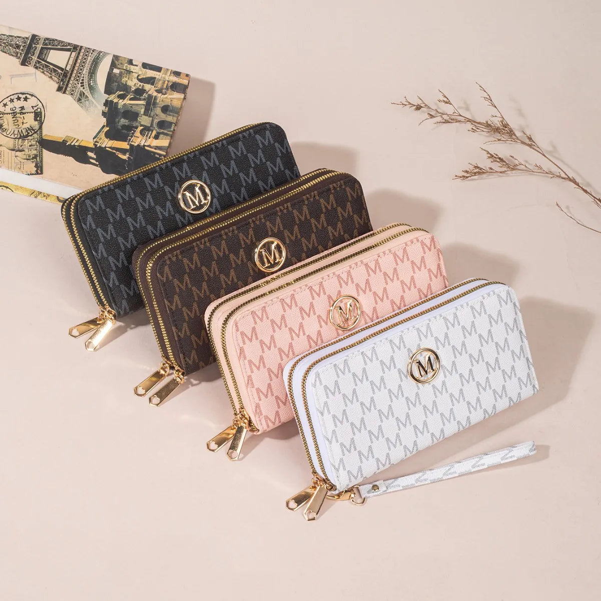 Multi Card Slot Long Purse Women Daily Use Mobile Phone Clutch Bag