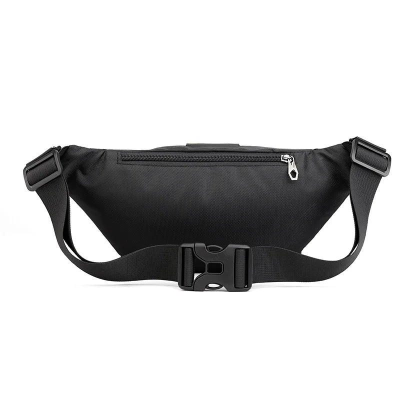 Multifunctional Outdoor Leisure Men S Chest Bag Cross Body Travel Large Capacity Mobile Phone