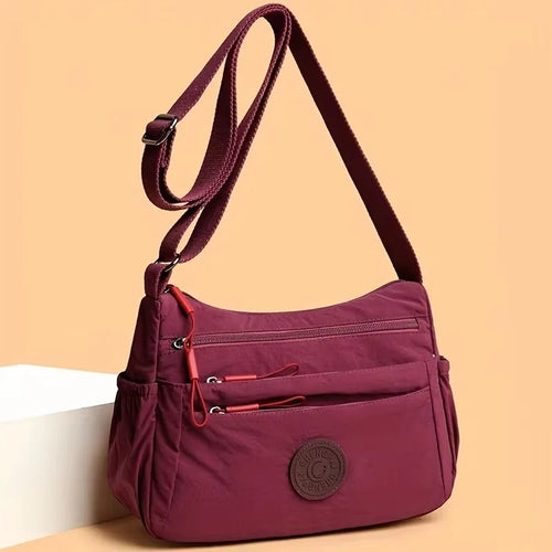 Multi-Pocket Casual Crossbody Bag for Women
