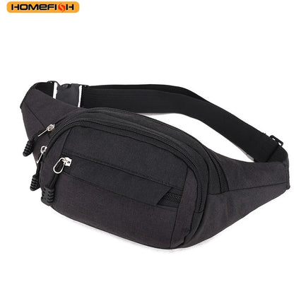 Mobile Waist Bag Both Men Women Multifunctional Large Capacity Anti Splash Business Wear Resistant