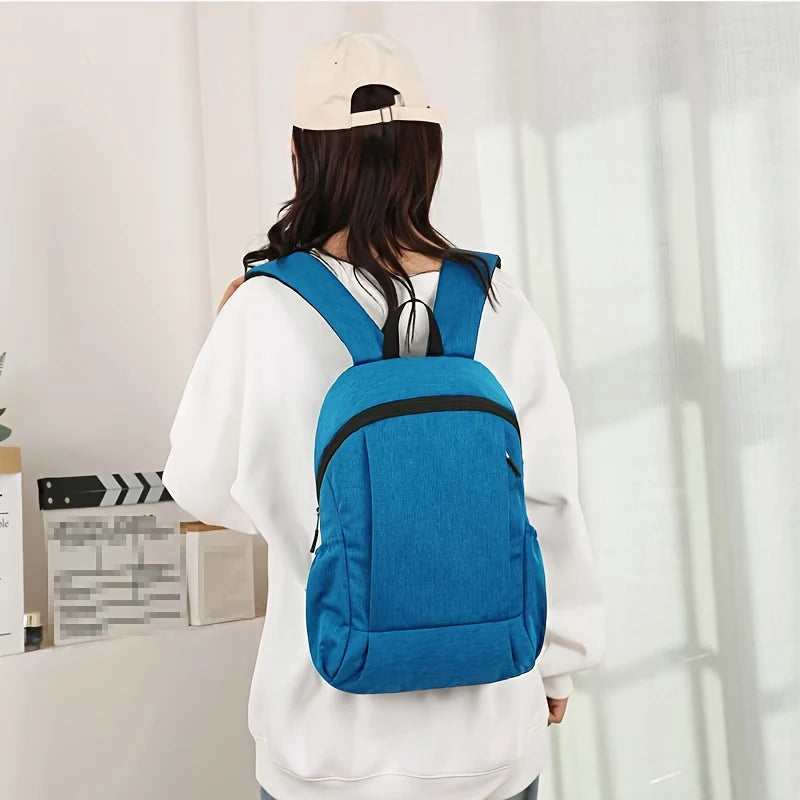 Canvas Backpack – Lightweight Everyday Bag with Adjustable Straps
