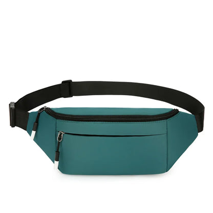 Men S Outdoor Chest Bag Large Capacity Leisure Running Sports Waist Shoulder