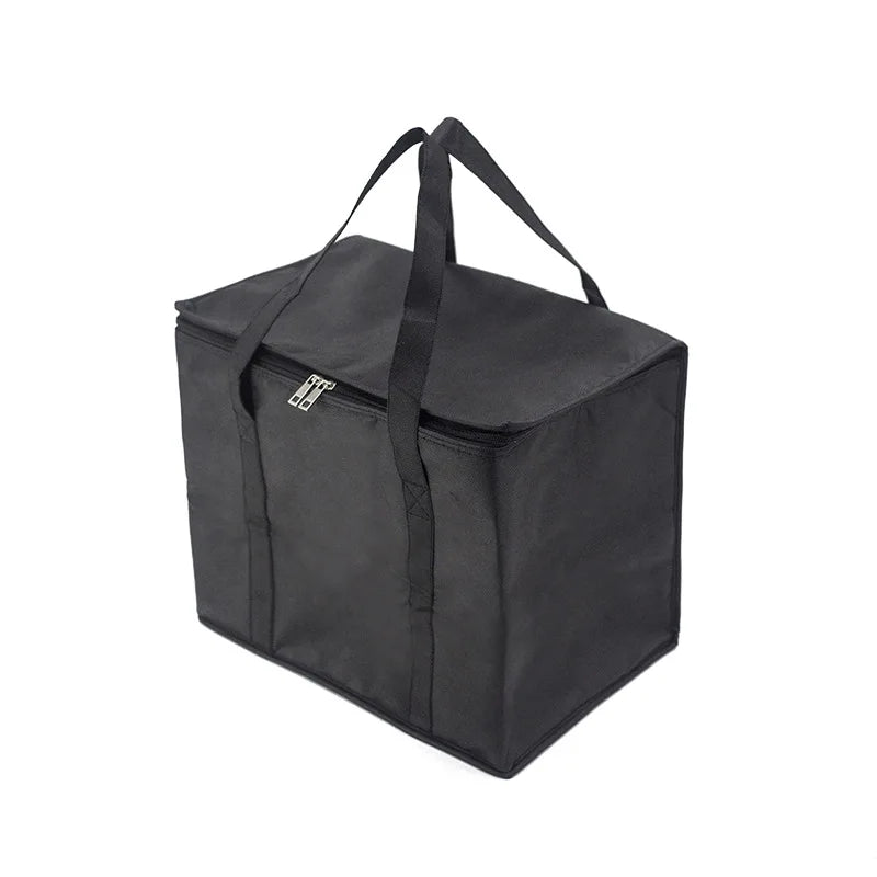 Homefish Xl Large Insulated Cooler Tote Bag Lightweight Sturdy Zipper Food Thermal Grocery Pizza