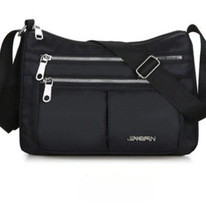 Waterproof Crossbody Bag for Women – Multi-Pocket Oxford Shoulder Bag
