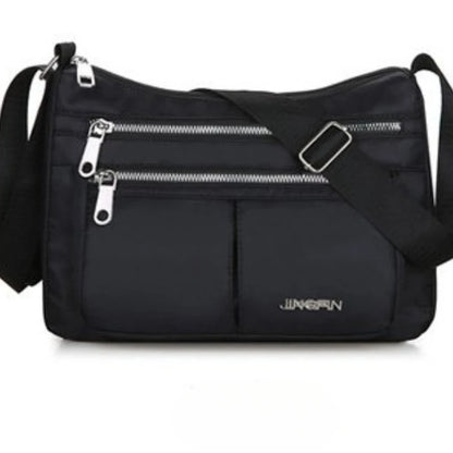 Waterproof Crossbody Bag for Women – Multi-Pocket Oxford Shoulder Bag