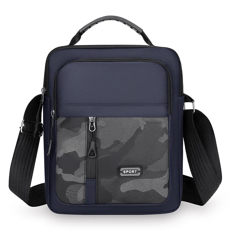 Multifunctional Simple Sports Outdoor Shoulder Crossbody Bag Trend Men S Large Capacity