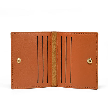 Small Bank Card Certificate Cover Driver S License Thin Square Mini Simple Wallet Holder
