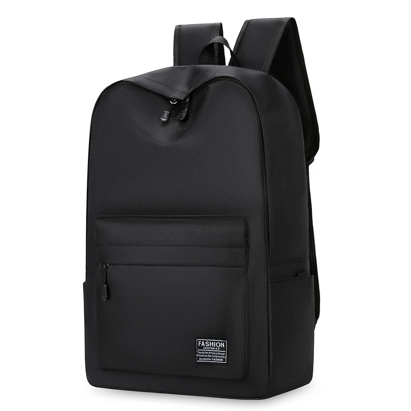 15" Oxford Cloth Backpack – Washable School & Computer Bag