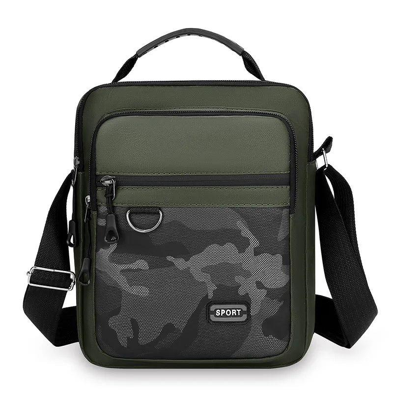 Multifunctional Simple Sports Outdoor Shoulder Crossbody Bag Trend Men S Large Capacity