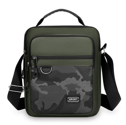 Multifunctional Simple Sports Outdoor Shoulder Crossbody Bag Trend Men S Large Capacity