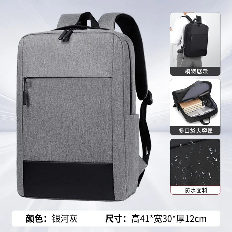 Men S Shoulders Travel Women Backpacks Business Light Schoolbags Commuting Waterproof Color