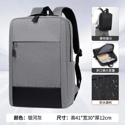 Men S Shoulders Travel Women Backpacks Business Light Schoolbags Commuting Waterproof Color