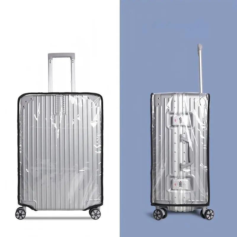 Transparent Pvc Luggage Protective Cover Wheeled Wear-Resistant Outer