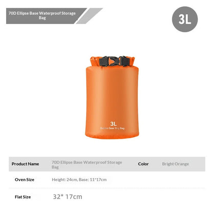 3l 5l 12l 20l 35l Waterproof Dry Sack Ultralight Outdoor Storage Bag Kayaking Rafting Swimming
