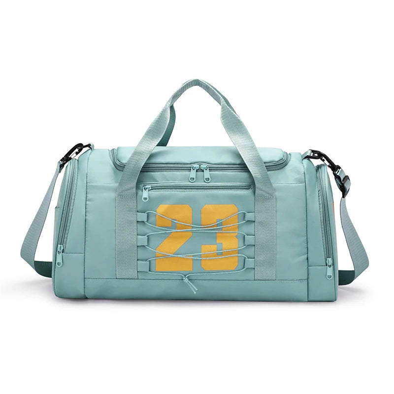 【Causal Backpack】Fashion Sports Fitness Gym Bag for Women Travel Duffle Shoe Pocket Duffel Tote Handbags Yoga Training Bag Men
