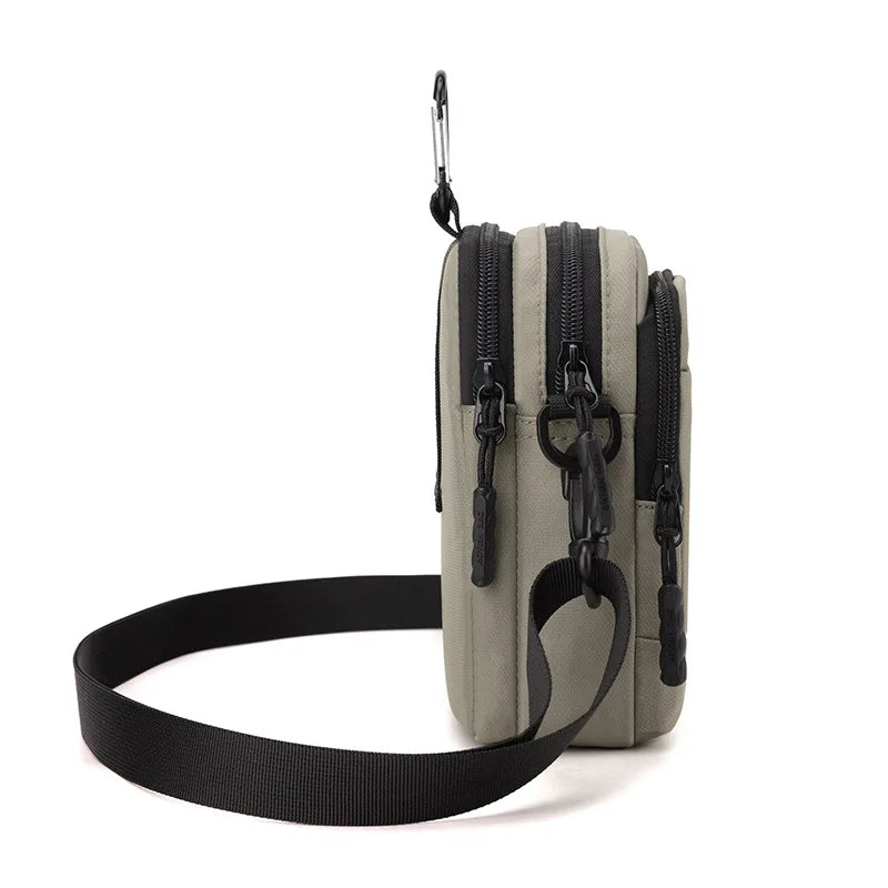 Unisble-Use Water-Resistant Waist Bag Multi-Functional Commuting Mobile Phone Storage