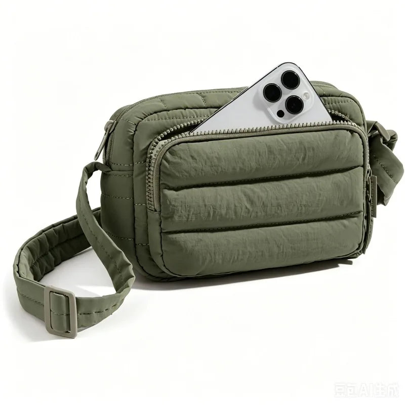 Mini Crossbody Bag for Women – Lightweight Shoulder Purse with Phone Pocket