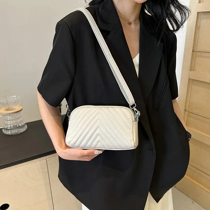 Head Layer Cowhide Women S Rhombus Shoulder Crossbody Bag Large Capacity