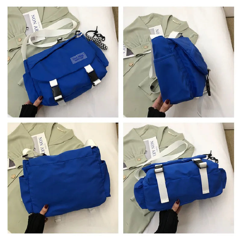 Large Capacity Waterproof Crossbody Bag for Women & School