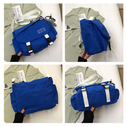 Large Capacity Waterproof Crossbody Bag for Women & School