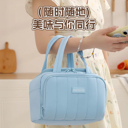 Lunch Bags Portable Lunch Boxes Commuters Student Insulated Bento Bags