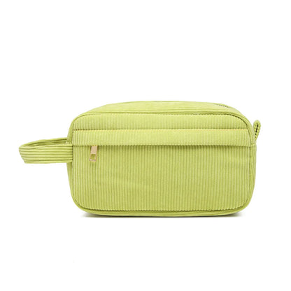 Corduroys Cosmetic Bag Simple Mini Portable Cosmetics Lipstick Storage Large Capacity