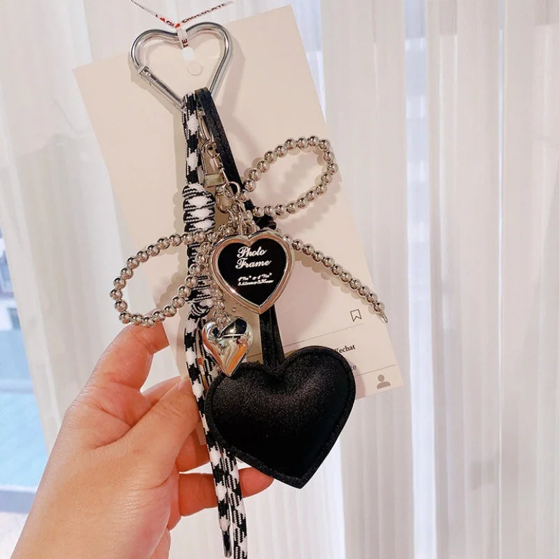 Creative Cute Bag Decoration Accessories Homefish Handmade Bowknot Tassel Keychain