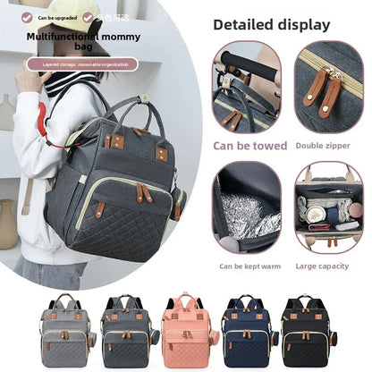 Large Capacity Diaper Bag Backpack with Padded Straps