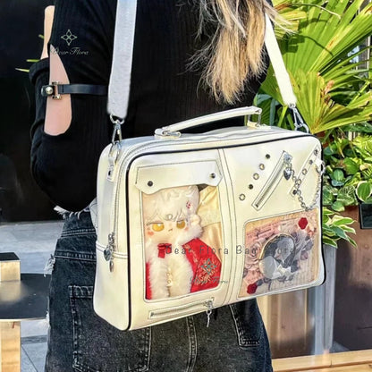 Ita Bag Transparent DIY Shoulder Bag – Y2K Crossbody