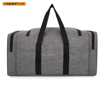 Waterproof Oxford Cloth Large Capacity Duffle Bag Men Hand Carry Business Travel Luggage Gym Fitness