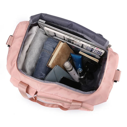 Weekender Duffel Bag for Women – Waterproof Foldable Gym Travel Bag