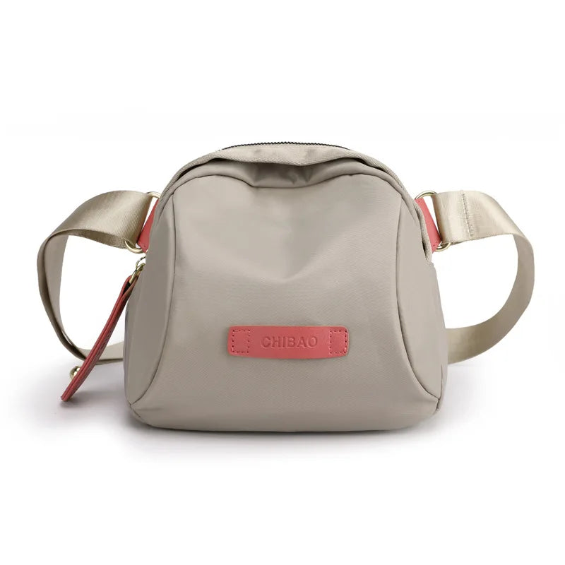 Dome Crossbody Bag – Lightweight Wide Strap Shoulder Purse for Women