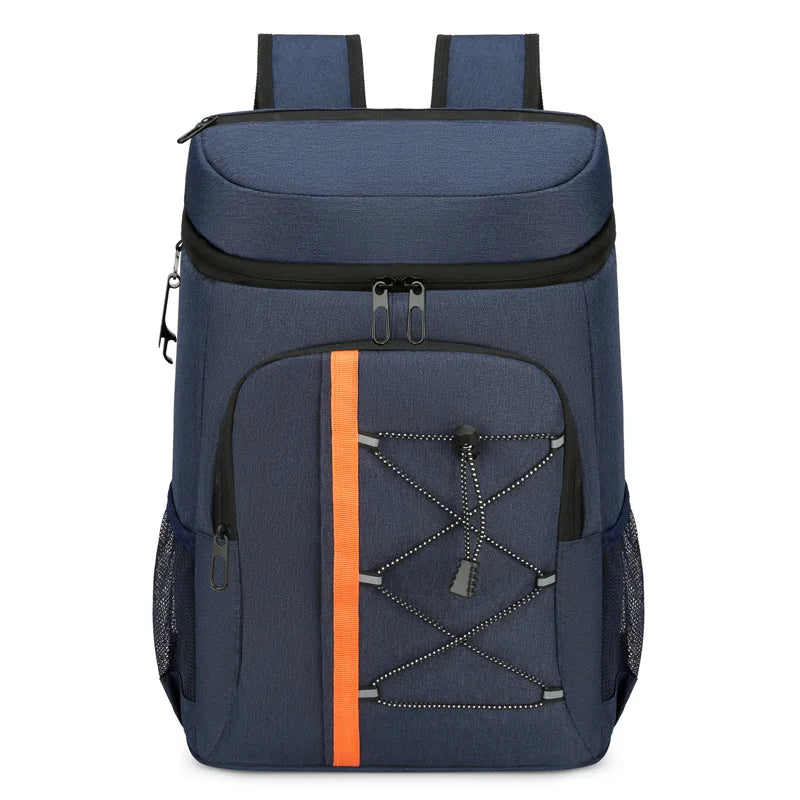 Portable Lunch Storage Bag Outdoor Picnic Insulated Thickened Large-Capacity Backpack - Thick