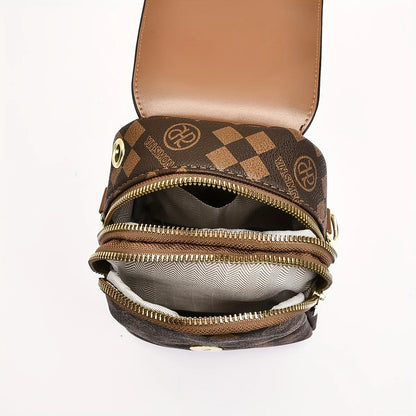 Multi Layer Practical Small Versatile Large Capacity Bag Women Lightweight Single Shoulder Chic