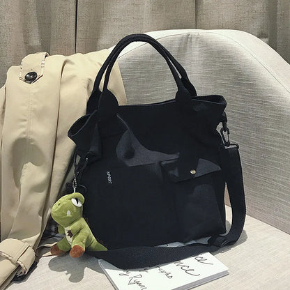 Canvas Tote Bag for Women – Shoulder & Crossbody Handbag