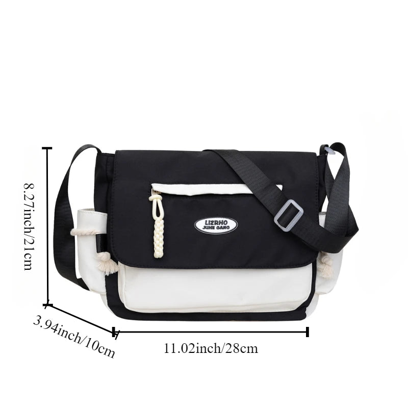Crossbody Shoulder Bag for Women – Retro Casual Large Capacity