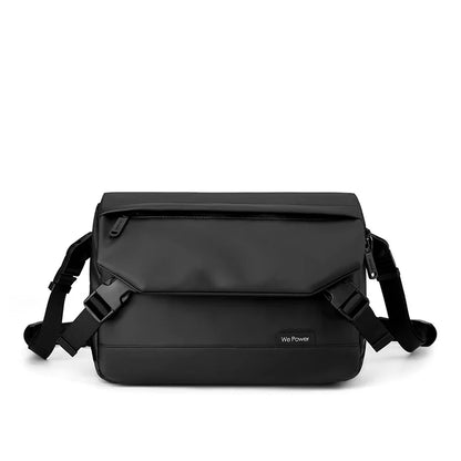 Simple Clasp Shoulder Bag Men S Leisure Cross Body Waterproof Large Capacity Business Chest