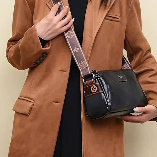 Soft Leather Crossbody Bag – Luxury Women's Shoulder Purse