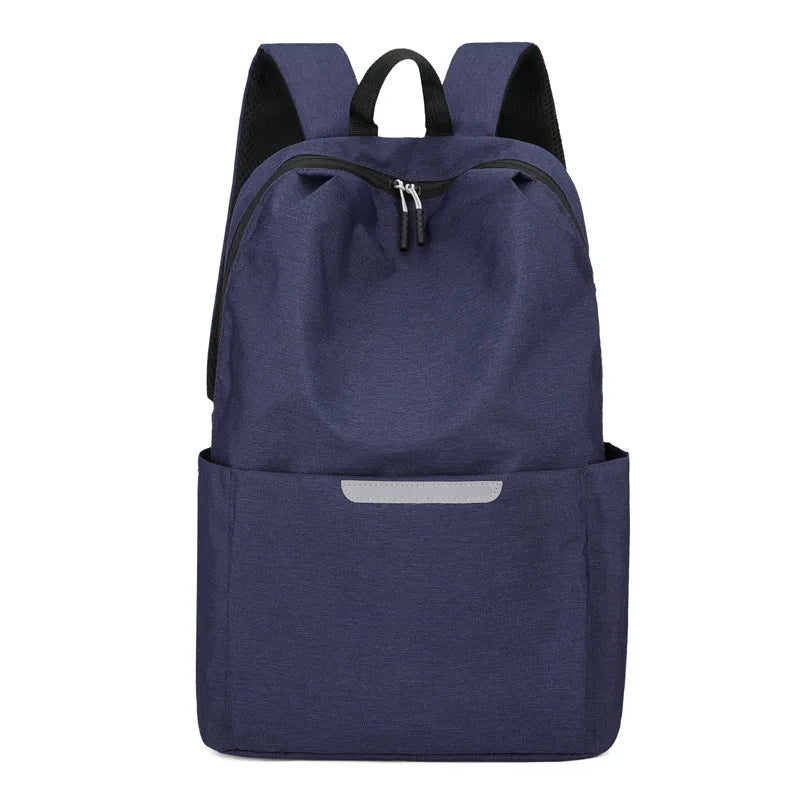 Reflective Shoulder Lightweight Student Backpack Large Capacity Men S Women Sports Outdoor