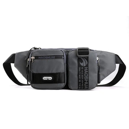 Outdoor Men S Waist Bag Cross-Body Chest Close Running Sports Cashier Storage