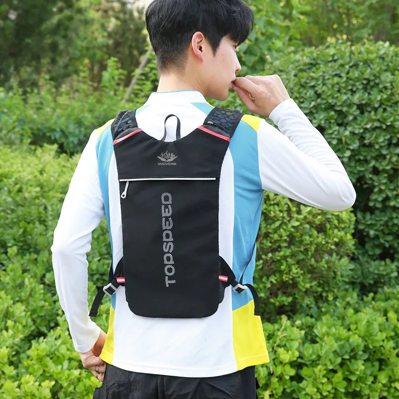 Lightweight Marathon Vest Bag Outdoor Running Backpack