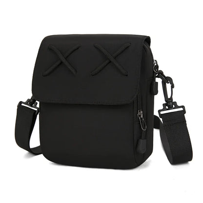 Personality Square Bag Style Hong Kong Couples One Shoulder Outdoor Leisure Student Crossbody Female