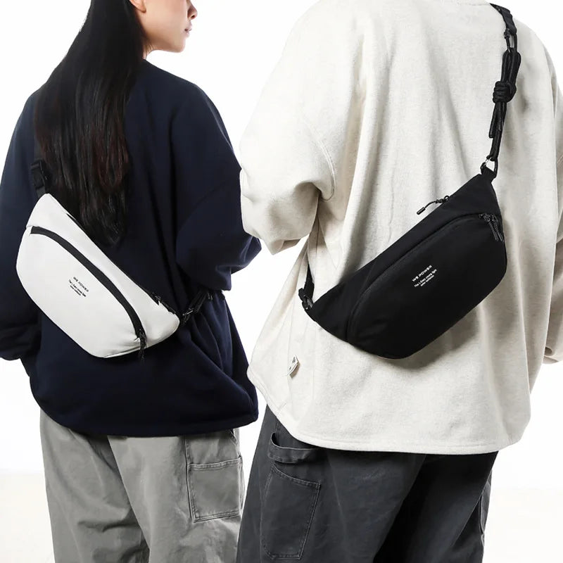 Cross Body Carry-On Portable Commuting Shoulder Dumplings Travel Chest Bag