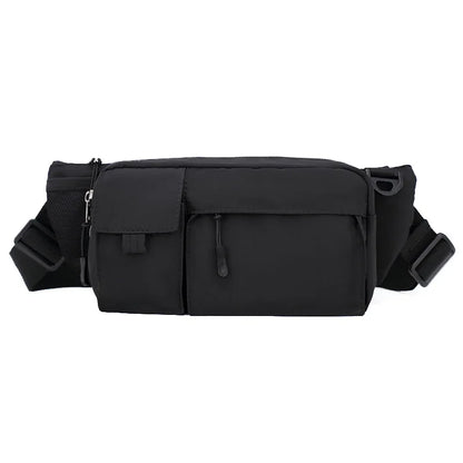 Oxford Fabric Crossbody Bag Versatile Square Waterproof Cycling Travel Crossbody Bag - Waterproof