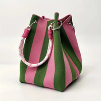 Pink Green Stripe